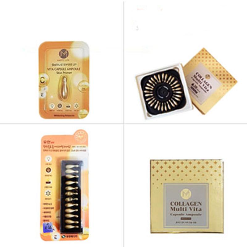 Viên Collagen tươi Ammud Multi Vita Ampoule Hàn Quốc Skincare Serum