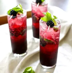 GELAS KACA BAMBO/ COLLIN GLASS / GELAS TINGGI