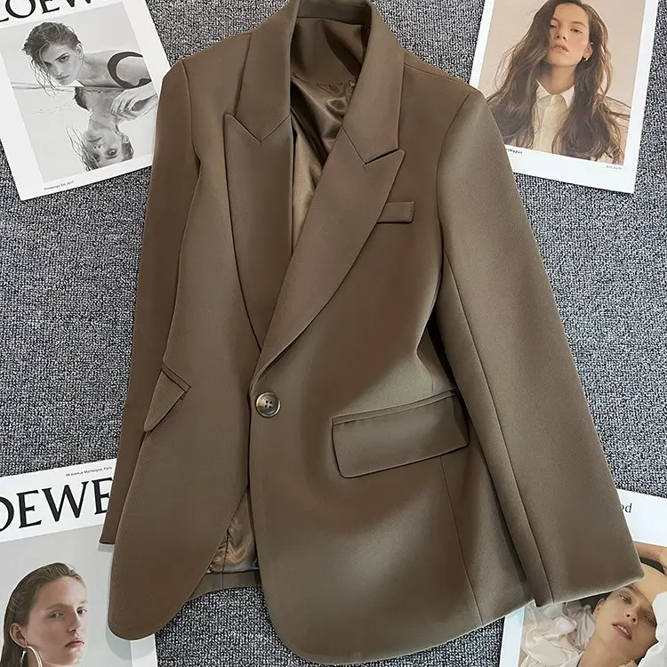 ÁO KHOÁC VEST BLAZER 2 LỚP, 2 túi thật 2 bên có đệm vai, lớp lót mềm mịn, form dáng đẹp Top Jacket Nữ