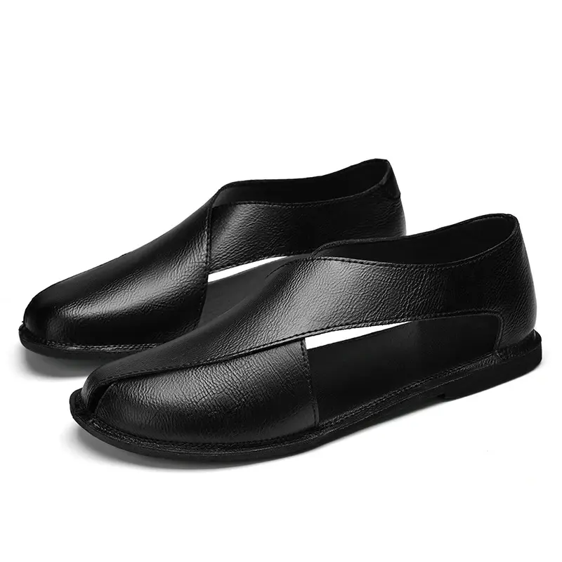 Giày Nam, Thủ Công, Thoải Mái, Đế Mềm, Bề Mặt Mềm, Dép Nam, Thường Ngày, Dễ Phối Đồ, CLOHOO Shoes Shoes 3