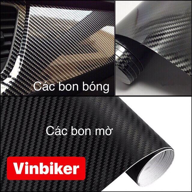  Decal carbon Dán Xe mờ  cacbon bóng dán trang trí oto xe máy! 