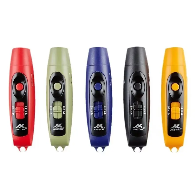 Electronic whistle USB rechargeable high decibel whistle pet training traffic command sports referee with lights