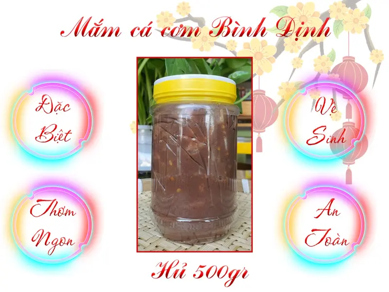 Mắm Cá Cơm Bình Định (Hủ 500gr ) Food 0