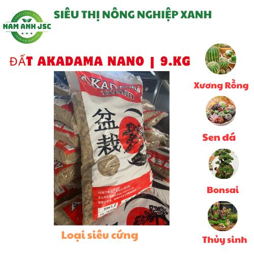 Akadama Nano đất nung nhập khẩu chuyên dùng cho bonsai senda xương rồng thủy sinh và cây cảnh loại siêu cứng