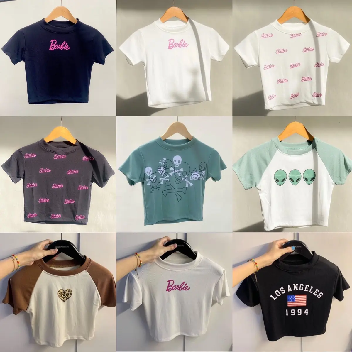 CROP TOP RIB WANITA/ ATASAN CROP TOP WANITA PREMIUM Kaos Baju