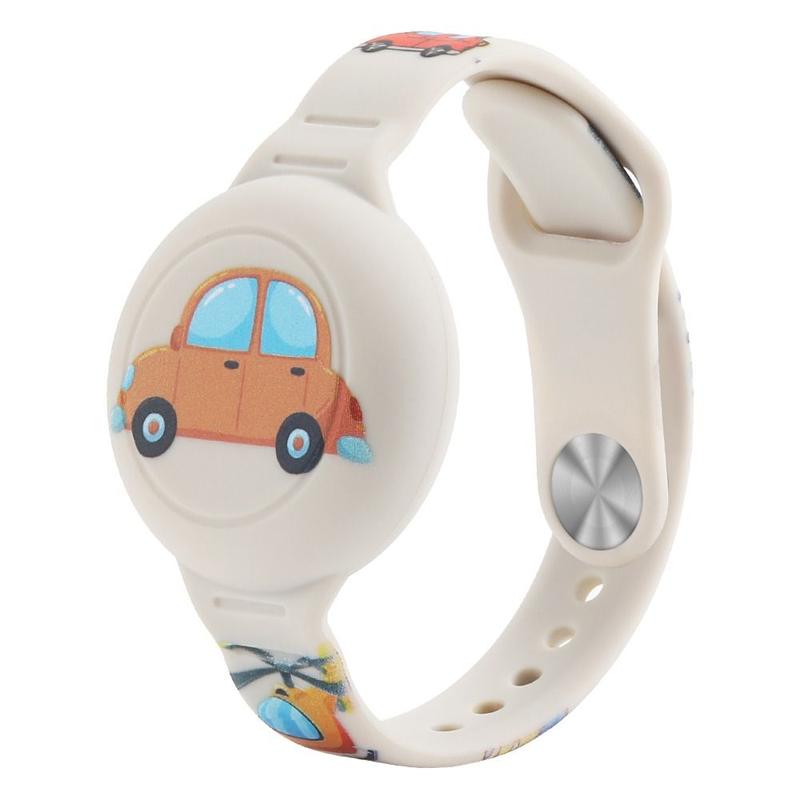 Product Introduction of New Silicone Silicone Strap Waterproof Replacement Kids Bracelet Case Bracelet Tracker Accessories Child Wristband for Apple Airtag 8