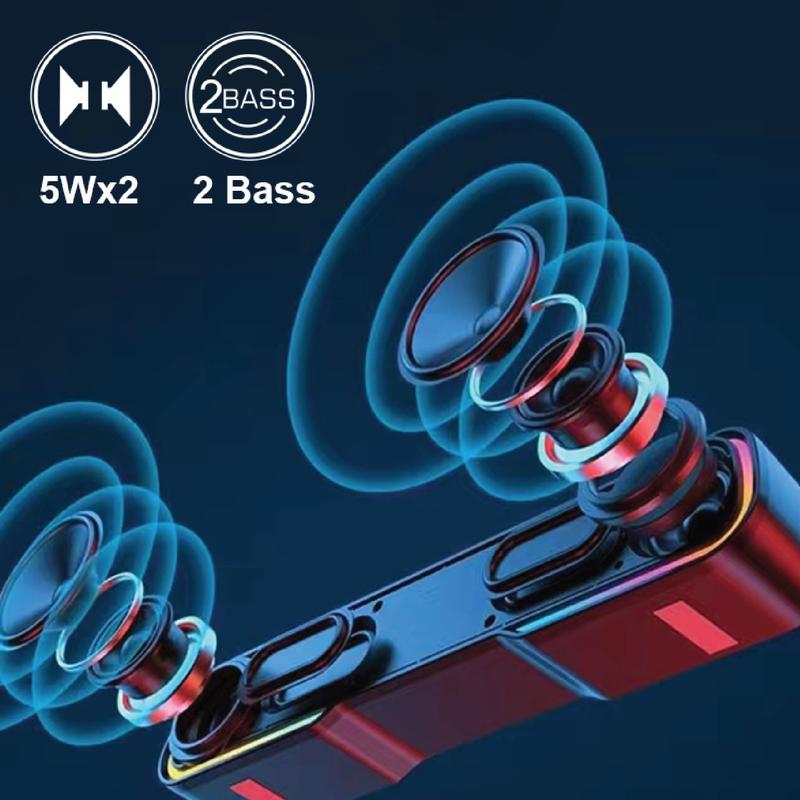 KISONLI Speaker Portable Wireless Bluetooth LED-913 Stereo Bass Effect With Super Bass 6