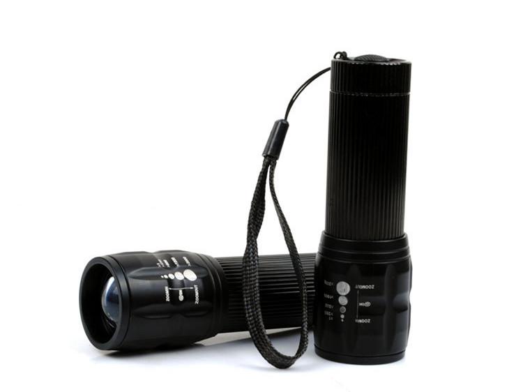 Product Introduction of 1pcs Mini Torch Practical 2000 Lumens Waterproof Lanterna Torch Zoomable Mini LED Cree Flashlight Light Lamp For Camping Fishing 7