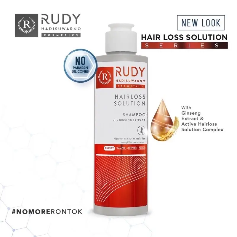 RUDY HADISUWARNO COSMETICS [NEW] Hairloss Solution Shampoo 200ml