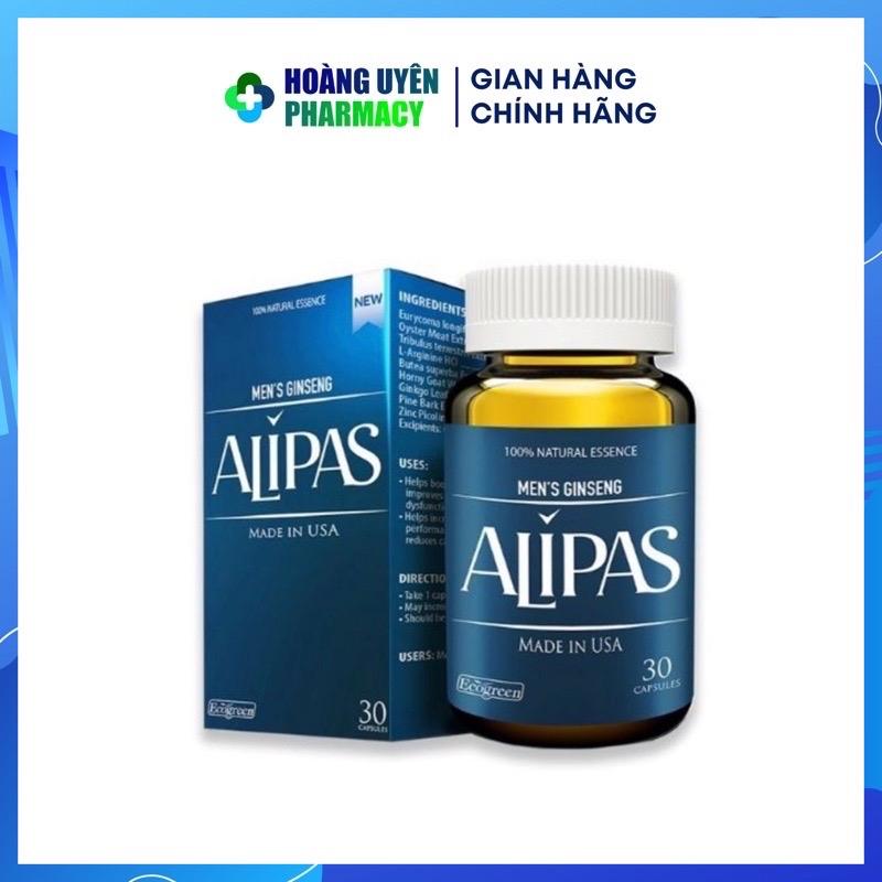   Tích điểm chính hãng  Sâm Alipas Platinum - Chai 30 viên 