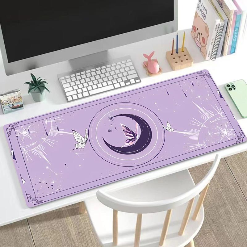 Product Introduction of Tấm lót chuột Magic Sakura, Kích thước lớn, Tấm lót bàn máy tính văn phòng, Tấm lót bàn trò chơi và bàn phím, Thích hợp cho bàn học sinh, Phát hành năm 2025, Thiết kế mảng ma thuật 5