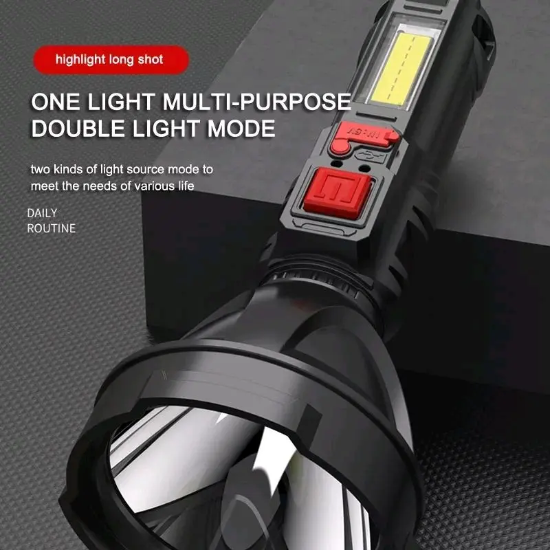 Senter super terang LED waterproof USB charger 1