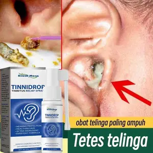 BPOM COD Semprotan Telinga Pembersih Kotoran Telinga 60ml - Pembersih Saluran Telinga Lembut dengan Formula Herbal Alami untuk Membantu Meredakan Sakit Telinga, Tinnitus (Berdenging), dan Gejala Pendengaran Tersumbat, Cocok untuk Anak & Dewasa