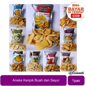 READY MEDAN KERIPIK BUAH & SAYUR Kripik (ANEKA BUAH & SAYUR)_Cerianti
