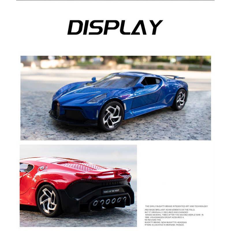 Product Introduction of Mô Hình Xe Hợp Kim, Bugatti La Voiture Noire, Tỷ Lệ 1 / 24, Hiệu Ứng Âm Thanh Nhẹ, Đồ Chơi Đúc Khuôn, Thích Hợp Làm Quà Tặng Sinh Nhật Cho Bé, Xe Trẻ Em, Cho Bé Trai, Bộ Sưu Tập Mô Hình Đồ Chơi, Bánh Xe Nóng Toy 8