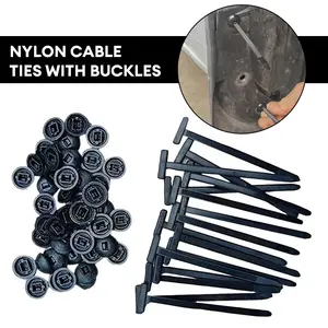 【NestThai】Cable Ties Self-locking Cable Ties Car Fasteners Motorcycle Anti-Removable odd