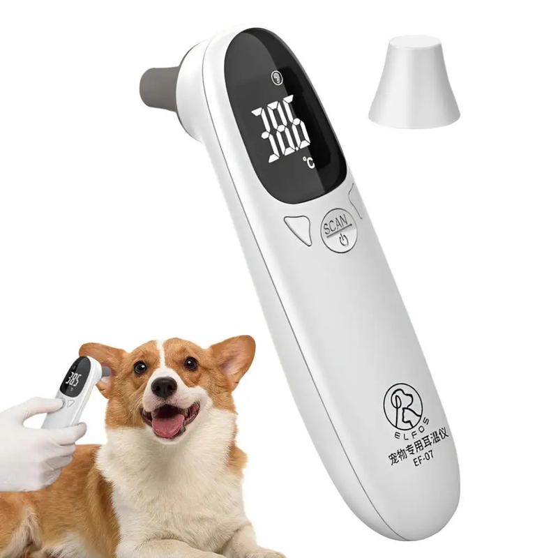 Product Introduction of Pet Dog Cat Ear Digital Thermometer Animal Thermometers For Cats Animal Measuring Non-Contact Electronic For Home and Clinic Use 17