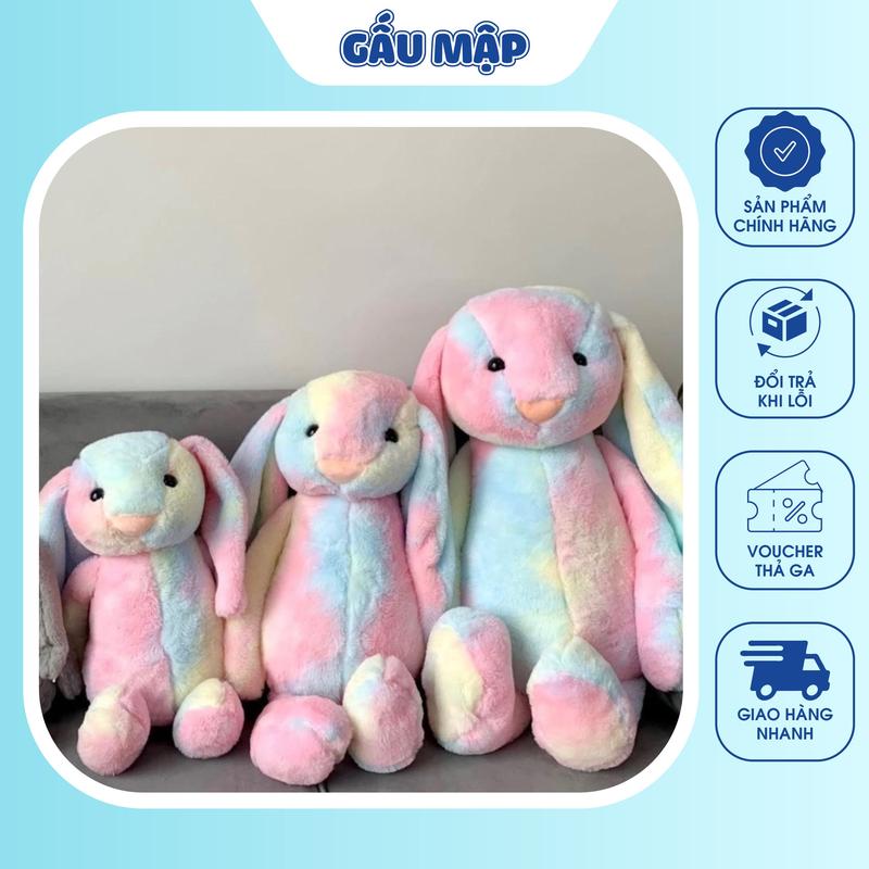 Gấu Bông Thỏ Tai Dài Jellycat Phiên Bản Đặc Biệt Galaxy Ultimate - Thú Nhồi Bông Thỏ Bunny Dễ Thương Cao Cấp