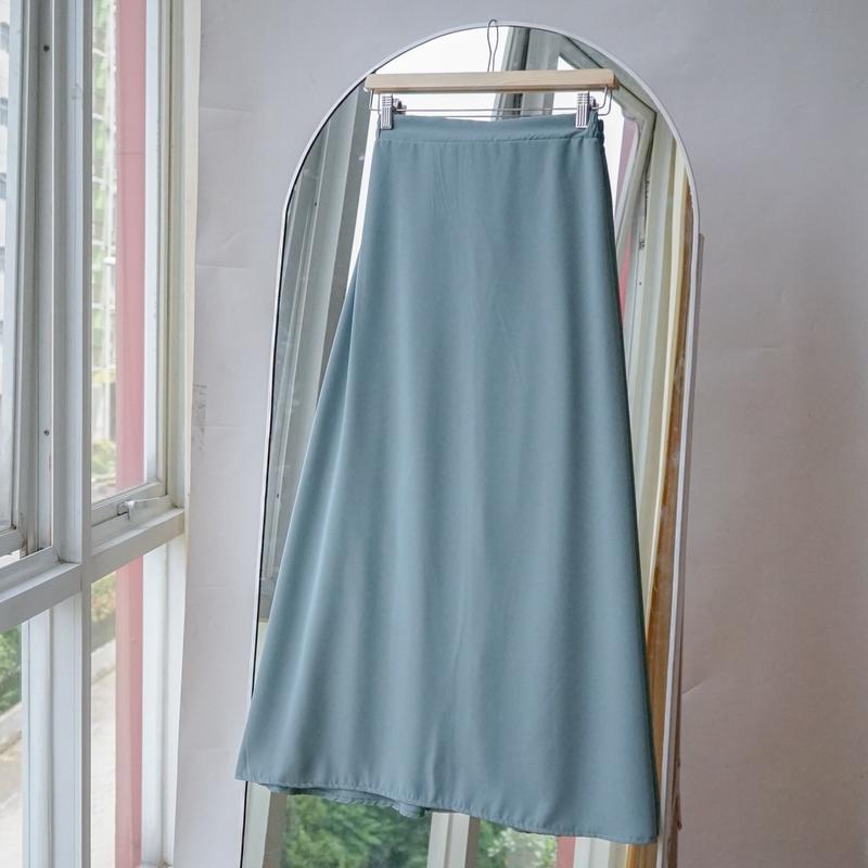 Product Introduction of ROK A-LINE SKIRT POLOS | ROK POLOS SHAKILA | GEA SKIRT YOONA SKIRT | ROK BASIC POLOS FORMA Muslim Panjang 17
