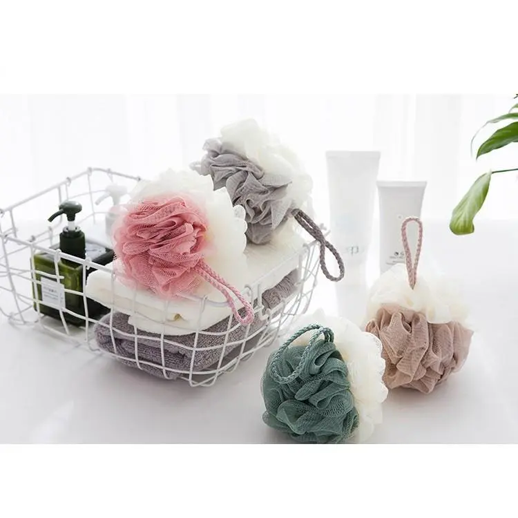 Bông Tắm Cao Cấp 2 Màu Loại TRÒN DÀY, Siêu Chắc Chắn thanh luan mart