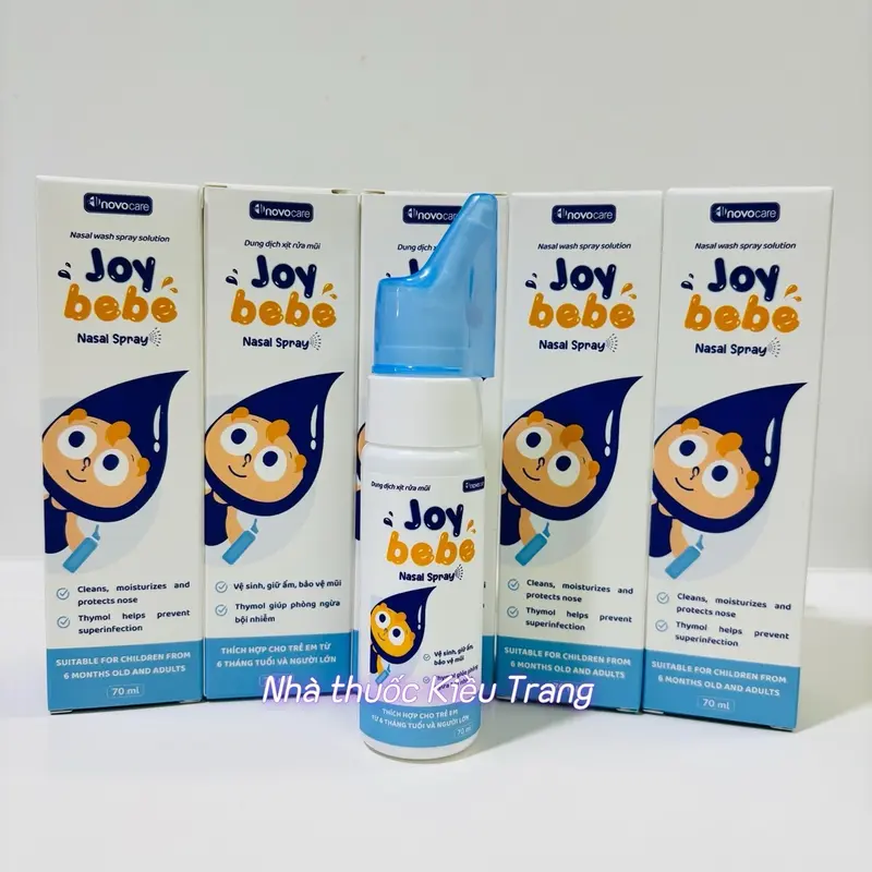 Xịt thông mũi xoang FREENOSE Adult / Xịt rửa mũi Joy Bebe 6