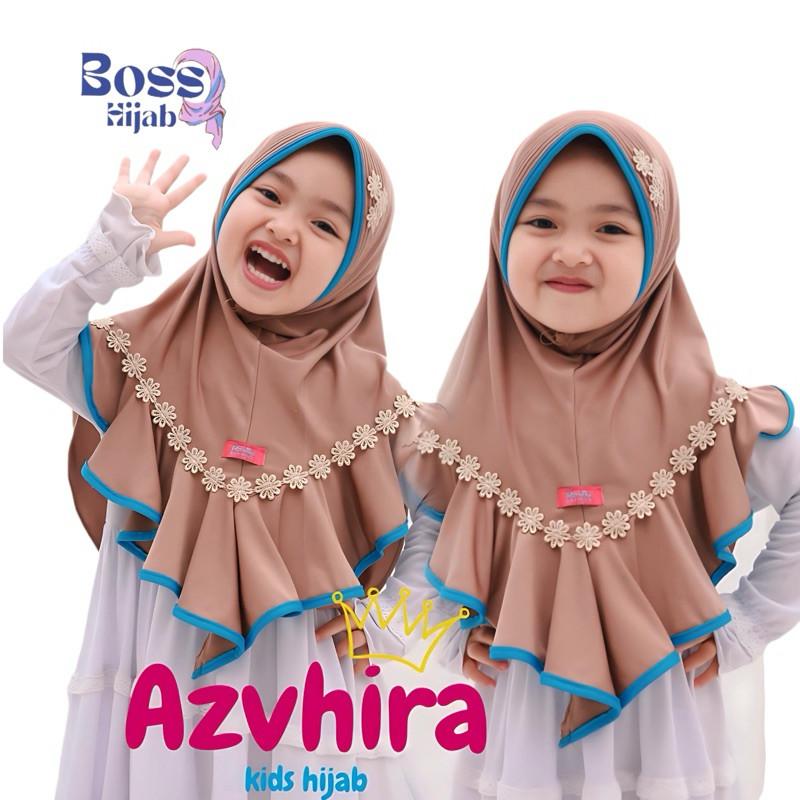 hijab anak 3 4 5 - 6 tahun AMOURA TK kerudung anak perempuan jilbab anak 0