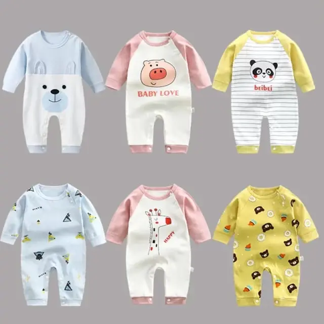 Sleepsuit bayi bermotif SNI