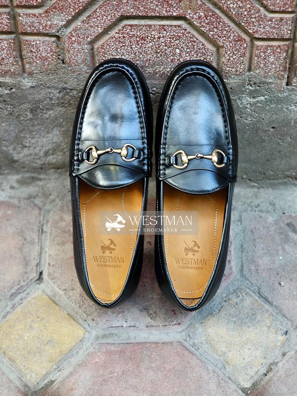 Giày Lười Nam Horsebit Loafer Westman W522NE Da bê cao cấp