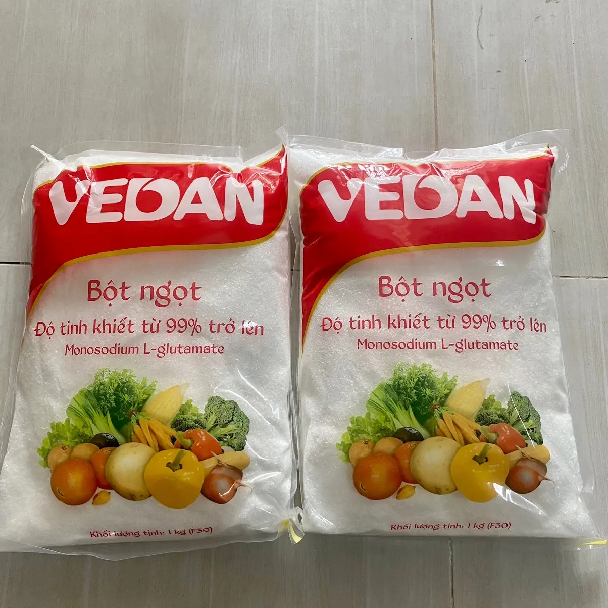 [MỊN NHUYỄN] 2 BỊCH LOẠI 1KG MỊN F30. BỘT NGỌT VEDAN MỖI GÓI 1KG TỔNG NHẬN VỀ 2KG(  MÌ CHÍNH ) HẠT MỊN HẠT NHUYỄN THƯỜNG DÙNG TRONG GÓC BẾP GIA ĐÌNH Tự Nhiên Ăn Ngon Đậm vị