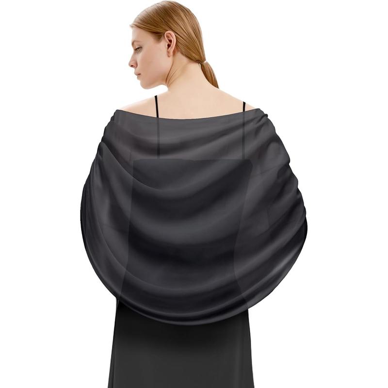 TikTok Shop Shawls and Wraps for Evening Dresses Chiffon Shawl Wraps for Women Wedding Shawls Scarf Bride Shawl Formal Dress Shawl