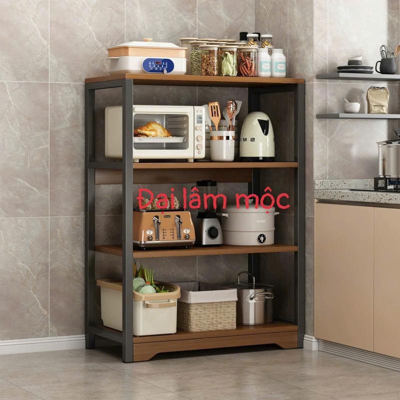 KVS24- kệ vi sóng 4 tầng gỗ MDF cao cấp