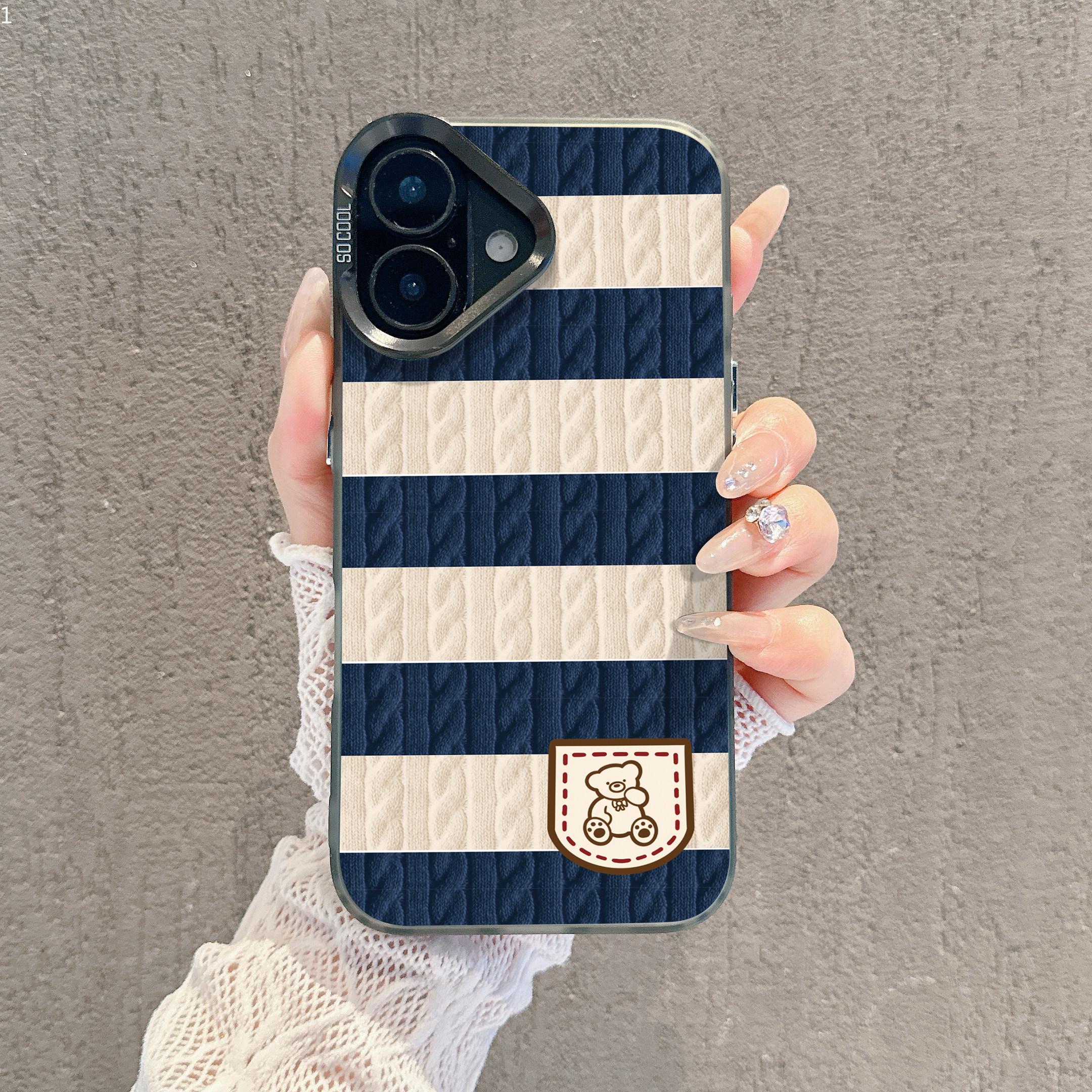 Untuk iPhone Samsung OPPO vivo Xiaomi Redmi Realme case RLTH3527CYK&2528+Aa