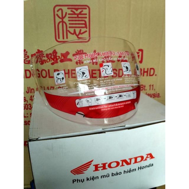 【Tặng phụ kiện ốc gắn kính Kính gắn mũ bảo hiểm 3/4 đầu Honda VO10, VO20, HJC trên thị trường