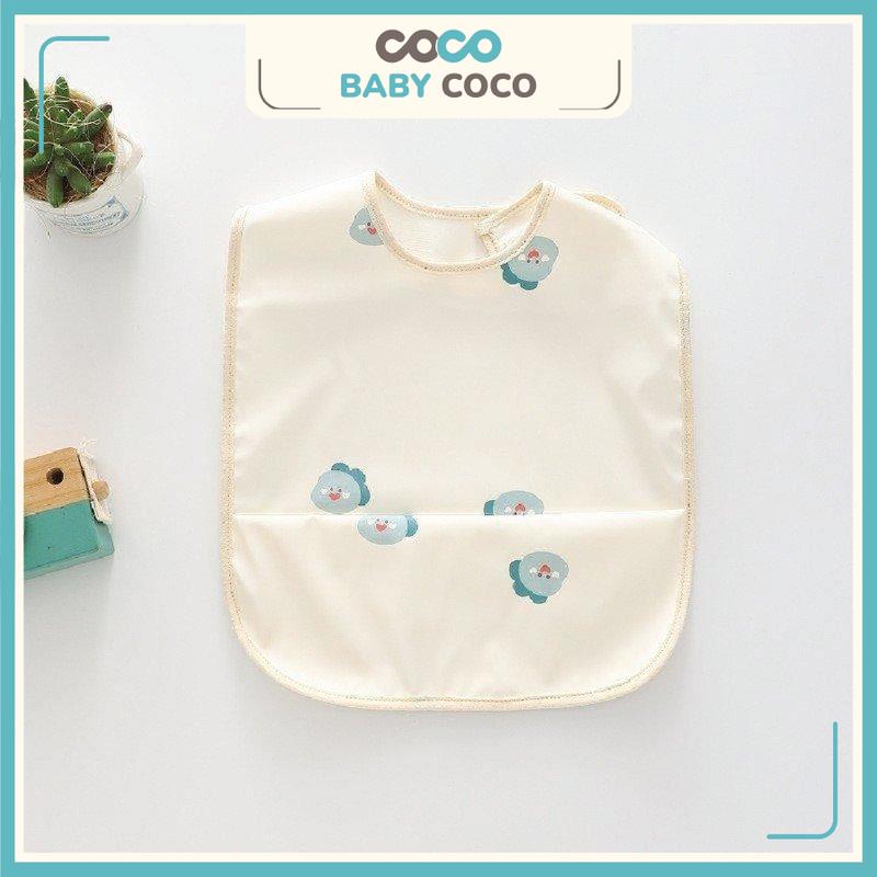 Áo yếm xuất hàn cộc tay ăn dặm cho bé,chất liệu cao cấp