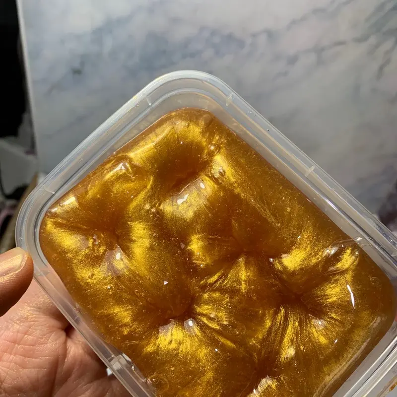 COD METALIC SLIME MURAH BANGET ada silver dan gold yaa 1