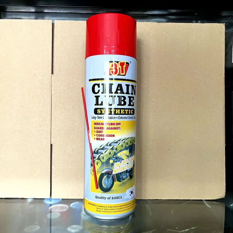 Dưỡng Sên 3T Mỡ Bò Nước 3T Chain Lube 500ml Chống Văng, Bám Bính Tốt, Mỡ Bò Dang Phun 0
