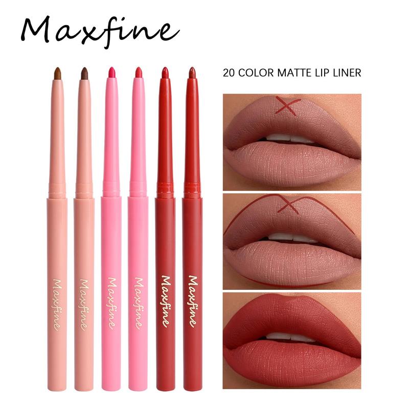 Makeup 18 Colors Lip Liner Velvet Lip Liner Nonstick Cup Long Lasting Waterproof Eyeliner Cosmetic 1