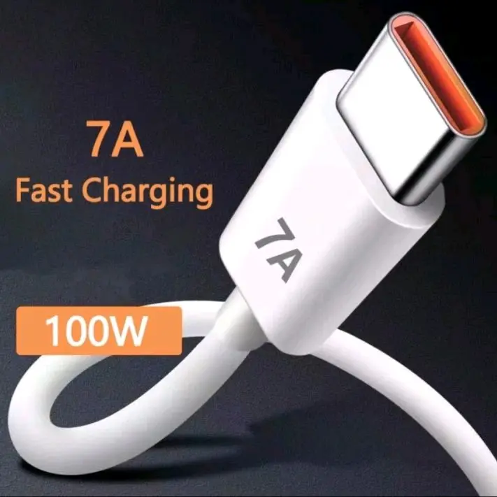 Dây Cáp Sạc Nhanh USB Type C 7A 100W Cho Samsung Oppo Xiaomi Vivo... Sạc Điện Thoại, Phụ Kiện
