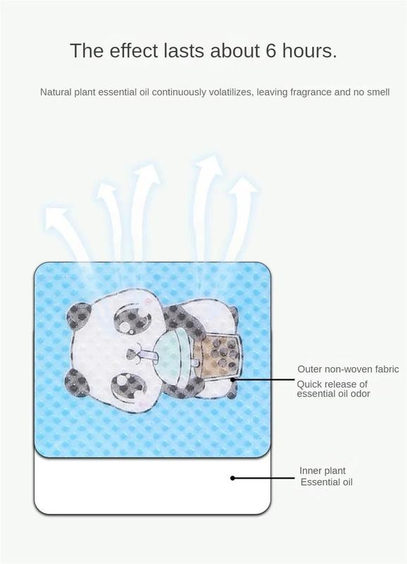 Product Introduction of Cartoon plant Essential oil Sticker for Baby Children Adult outdoor protection 10