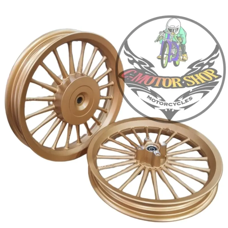 Velg Andong Axio Palang 20 Vario 125 Old, Vario 125 New, Vario 150 Old, Vario 150 New, Vario 160 Cbs, Vario 110, Vario 110 Fi, Mio, Xeon Gt, Mio j, Beat, Scoopy,Scoopy New,Beat Street,Genio, Beat Pop, Beat Deluxe, Mio M3, Mio 125, Fino 125, X Ride 115 125 1
