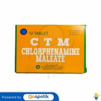 Gambar CTM PIM 4 MG BOX 12 TABLET dari Apotek Apollo Surabaya by GoA Kota Surabaya 2 Tokopedia