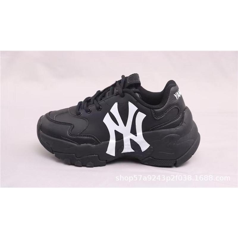 Dad Shoes MLB, Putian Nguyên Bản Thuần Khiết, Tăng Chiều Cao 6cm, Đế Dày, NY Big Logo Yankees, Giày Cao Cấp, Dễ Phối Đồ, Unisex 7