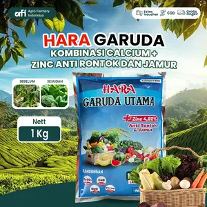 HARA GARUDA UTAMA MESH 4000 1KG - Calbor Fertilizer+Zinc 4,82% - Original
