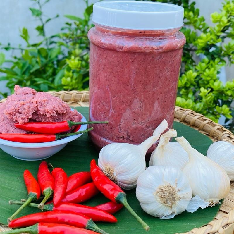  Mắm Ruốc Dẻo Nguyên Chất - Hũ 500gr - Đặc Sản Miền Trung Phú Yên 