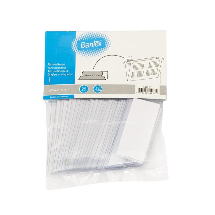 Gambar Bantex Tab For Suspension File (25 Pcs) 3490 07 - Spesifikasi dari Bantex Indonesia Kab. Bogor Tokopedia
