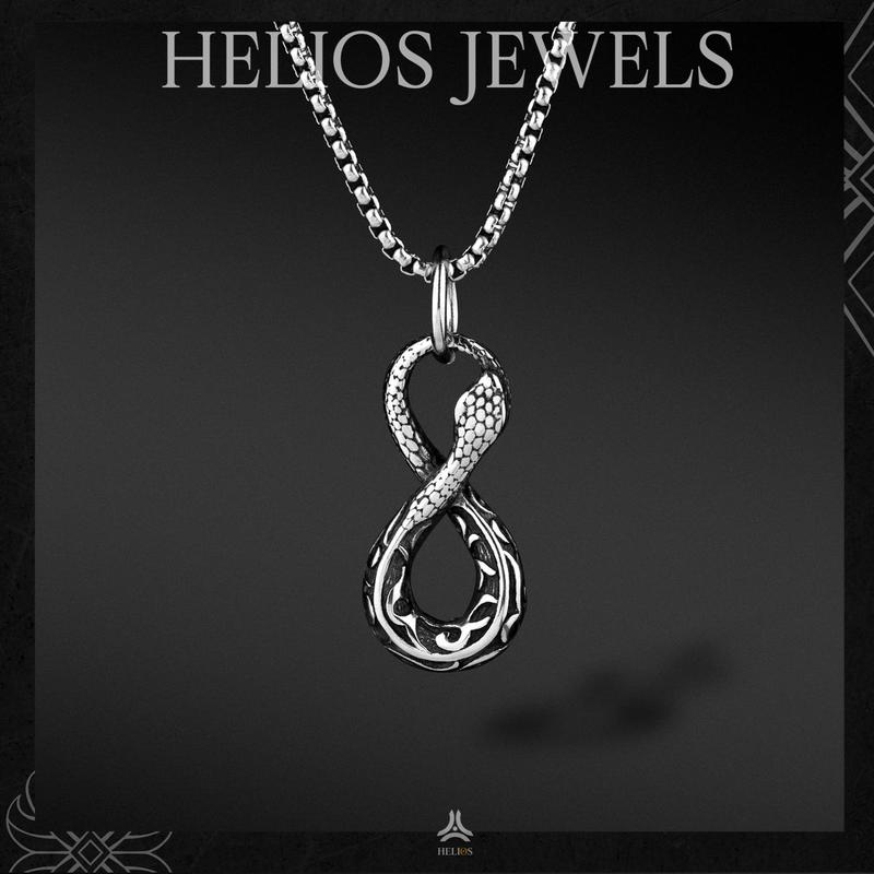 Dây chuyền nam nữ Helios Ouroboros 
