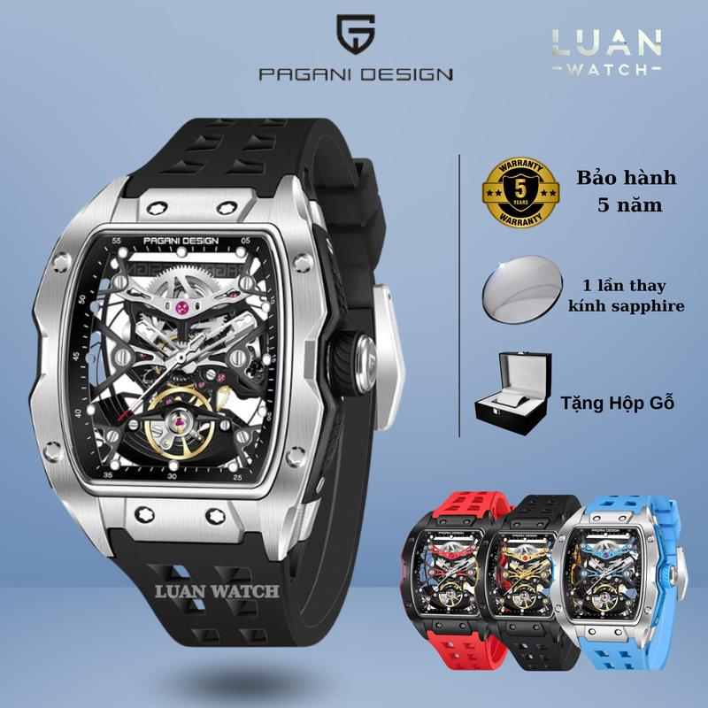 Đồng hồ cơ PAGANI DESIGN YS-018 Khung Xương Titan Dáng RM Size 41mm, Kính Sapphire nguyên khối, Bảo Hành 5 năm | Hàng Chính Hãng