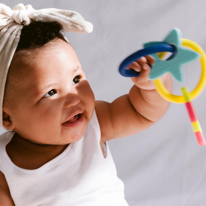 Gummee Link N Teethe Versatile Sensory Baby Teethe and Play Set 2