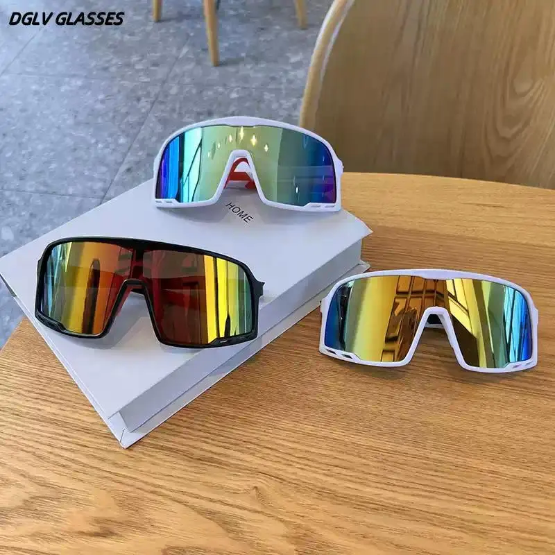 Cycling Shades Outdoor Sports UV400 Sunglasses Windproof Protective Goggles Bicycle Glasses Bike Accessories Cycling Sunglasses
