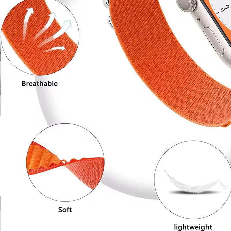 Tali Jam Tangan Nylon Strap for Huawei Watch Fit 4 / Huawei Watch Fit 4 Pro / Huawei Watch Fit 3 Sport Alpine Loop Replacement Band Belt Bracelet Wristbands Accessories for Smartwatch Huawei Fit 4/4 Pro/3